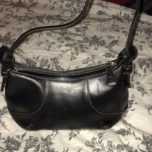 Cole Haan Black Leather Purse
